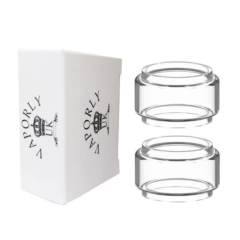 2 x Bubble Glass Compatible with SMOK TFV18 Subtank Vape Tank Replacement TFV18 MORPH2