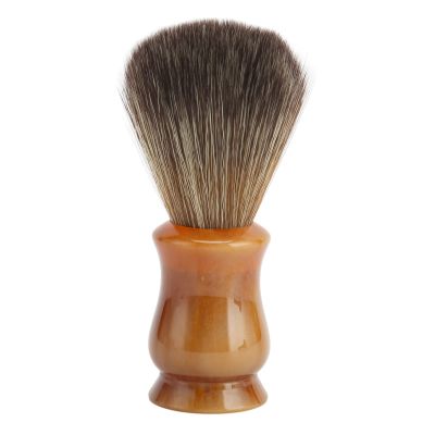 ZJchao Beard Brush, Hairdressing Brush, Men's Shaving Foam Brush, Quick-drying Imitation Beard Cleaning Brush