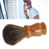 ZJchao Beard Brush, Hairdressing Brush, Men's Shaving Foam Brush, Quick-drying Imitation Beard Cleaning Brush view 3
