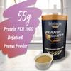 Seba Garden Pure Peanut Butter Powder, 500g Defatted, 87% Less Fat,Healthy, Plant Based,Vegan Protein, Non-GMO, Certified Gluten Free and Vegan, Keto Friendly view 2