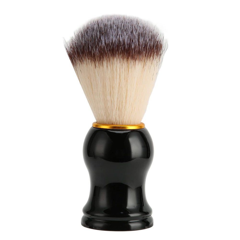 Beard Brush Men Shaving Foam Brush Face Cleaning Brush Face Neck Hair Sweep Cleaning Brush for Barber