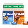 Graze - Variety box - Healthy Snacks with Cocoa orange oat bars & Lemon Blueberry oat bars - Packaging may vary - (56x30g) view 1