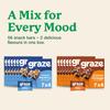 Graze - Variety box - Healthy Snacks with Cocoa orange oat bars & Lemon Blueberry oat bars - Packaging may vary - (56x30g) view 4