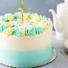 16 Pieces Baptism Cake Toppers Crossing Cupcake Toppers Gold Mirror Acrylic Cake Topper Baptism Decor Christian Decorations (Elegant Style) view 3