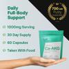 Longevity Box Pure Ca-AKG Supplement - 60 Capsules, High Strength 500mg Calcium Alpha-Ketoglutarate per Serving, Vegan & Non-GMO Ca-AKG Supplement for Vitality, Mental Focus & DNA Structure view 3