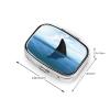Shark Cum Square Pill Box, Pill Dispenser Box Cod Liver Oil Box Vitamin Pill Box Patient Pill Box view 3