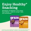 Graze Variety box of Healthy Snacks - Cocoa Vanilla Snack bars & Honey oat protein snack bars - Packaging may vary (56x30g) view 3