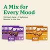 Graze Variety box of Healthy Snacks - Cocoa Vanilla Snack bars & Honey oat protein snack bars - Packaging may vary (56x30g) view 4