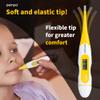 PEMPA Digital Oral Thermometer for Adults Kids and Toddlers Fast and Accurate Medical Measurement of Temperature and Fever | Waterproof and Switchable view 4