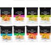 8 x 85g Assorted Plantain Banana Gluten Free Chips (1 each of Paprika, No Salt, Green Banana, Green Plantain, Sweet Chilli, Lime, Chilli, Sweet)