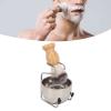Men's Shaving Brush Set, Durable 3-in-1 men's Shaving Tool Kit for Home Use view 2