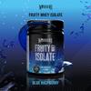 Warrior Fruity Whey Isolate  Clear Whey Protein Powder, 21g per Serving  Lean Muscle Growth Supplement  Light & Refreshing Post Workout Protein Shake, Low Sugar  15 Servings (Blue Raspberry, 375g) view 2