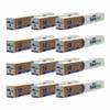 12 Rolls of 18M Aluminium Silver Foil Paper 10.5 Micron 29.5cm x 18m Foil Aluminium Sandwich Sheet Wrapping Paper Foil Wrap Food Service Catering for Grilling Baking Roasting. view 1