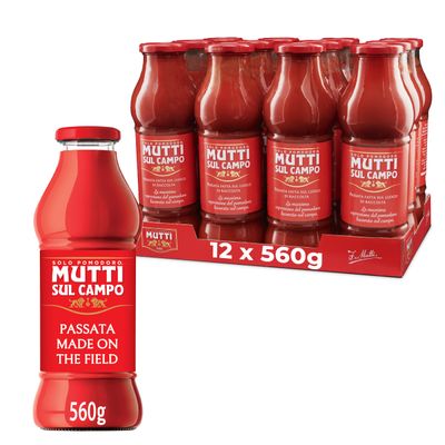 Mutti Sul Campo Passata 12 x 560g