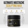 The Beard Struggle - Gentlemen's Beard & Moustache Wax - Gold Collection - Asgardian Secret - 50g / 1.76 US. oz. Warrior-Glass Jar view 2