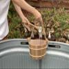 HSE Cedar Large 6L Sauna Bucket & Ladle (6L, Red Cedar) view 3