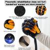 Oiyekntd Rehabilitation Robot Gloves, Hemiplegia Finger Rehabilitation Self-Training Stroke Hand Splint Assistive Gloves Training Equipment Minimize Spasticity,RightHand-L view 4