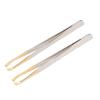 2pcs Eyebrow Tweezers Professional Stainless Steel Ingrown Hair Eyebrows Facial Hair Removal Tweezers Beauty Tools view 1