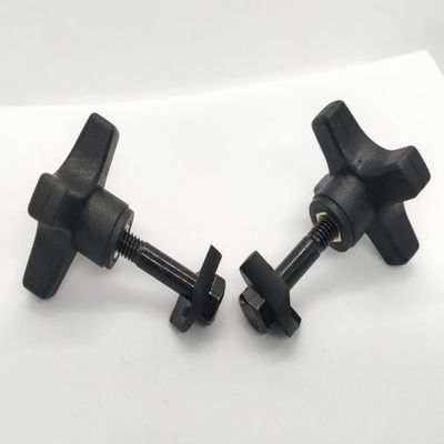 ComsenMed Rollator knob,Replacement Arm Adjustment Knobs for Rollator,1Pair(2PCS), Black