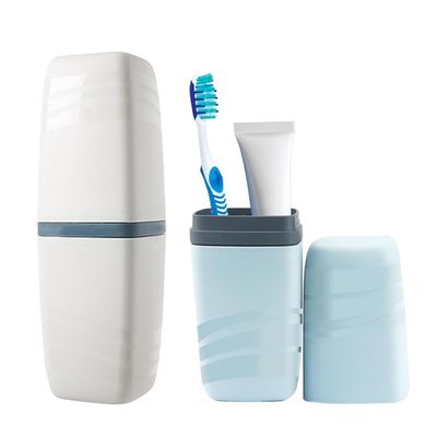 2 PCS Toothbrush Travel Case - Toothbrush Holder Travel, Toothbrush Covers, Portable PP Seal Tooth Brush Holders Cover for Home School Camping Business Trip Bathroom