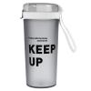 COHEALI Hydration on The Go 400ml Shaker Water Bottle Fitness Drinkware Easy Clean view 1