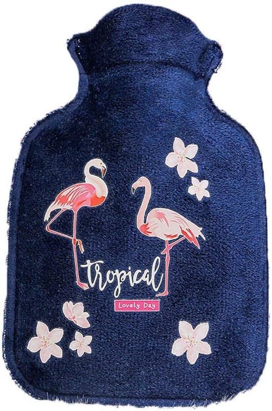 Uteruik Hot Water Bottle Mini 200ml PVC Hot Water Bag for Pain Relief Hand Feet Warmer Gift, 1pcs