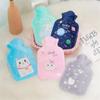 Uteruik Hot Water Bottle Mini 200ml PVC Hot Water Bag for Pain Relief Hand Feet Warmer Gift, 1pcs view 2
