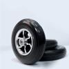 10inch Wheelchair Accessories Replacement Wheel, 102 Anti-slip Solid Castor for Wheelchair Disabled Elderly Walkers, 2 Pcs view 2
