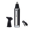 XMING Electric Nose Hair Trimmer Men's Rechargeable Nose Shaving Machine Multi-functional Nose Hair Trimming Scissors (Color : Black A) view 2