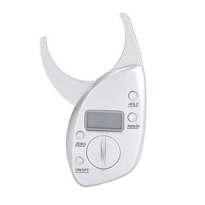 ANKROYU 4.3 2.6Inch Portable Skin Fat Measuring Ruler Digital Display Standard Household Tool (Shipped Without Battery)