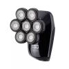 7d Electric Shaver Hairdresser Rechargeable Shaver For Men Shave Their Heads (Silver) view 1