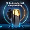 7d Electric Shaver Hairdresser Rechargeable Shaver For Men Shave Their Heads (Silver) view 2