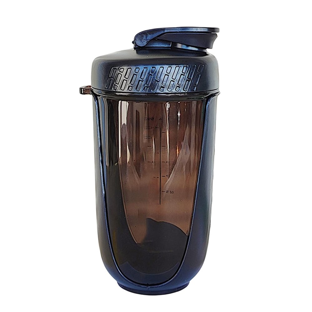 Altsuceser Shaker Bottle, 590ml Protein Shake Mixer, Heat Resistant Protein Mixing Shaker Cups for Protein Shakes and Meal Replacement Shakes, Water Bottle Exercise Use Black