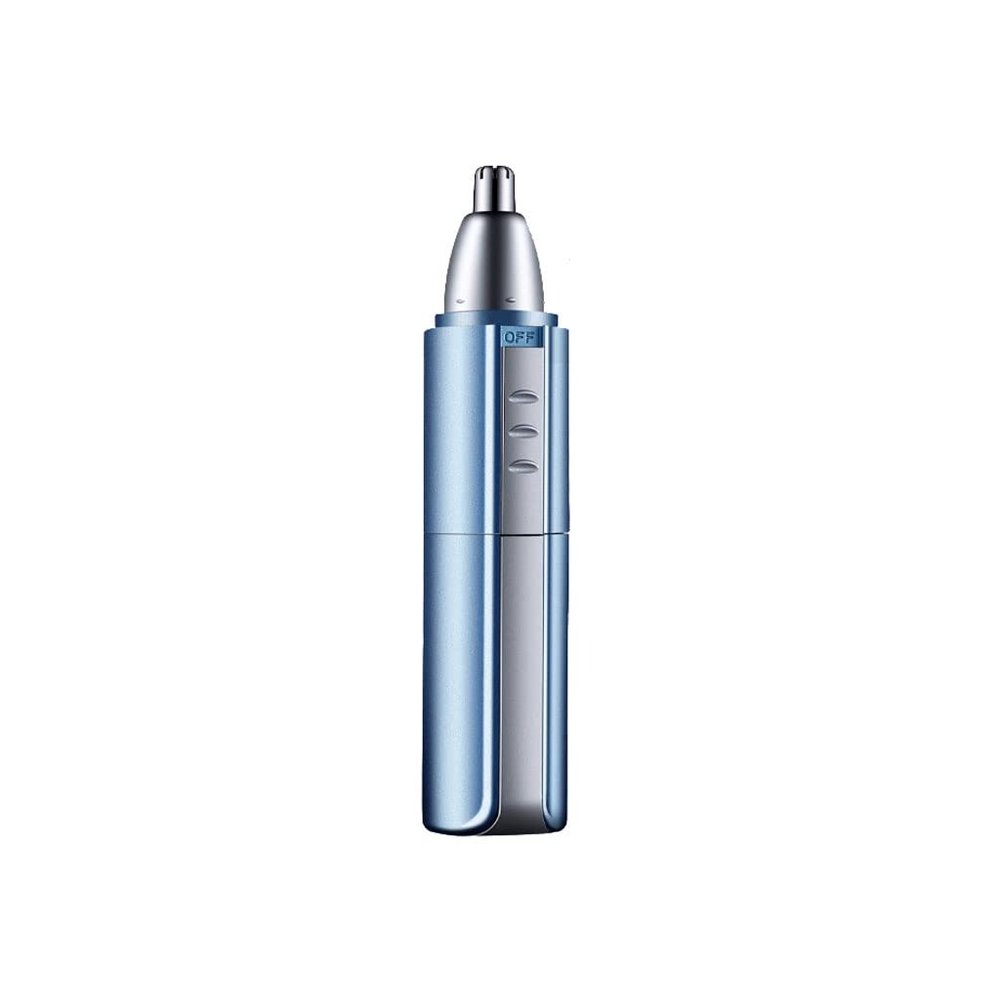 XMING Electric Nose Hair Trimmer Men's Nose Hair Shaving Women's Rechargeable Eyebrow Trimming Multi-function Nose Hair Trimmer (Color : Blue)