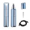 XMING Electric Nose Hair Trimmer Men's Nose Hair Shaving Women's Rechargeable Eyebrow Trimming Multi-function Nose Hair Trimmer (Color : Blue) view 2