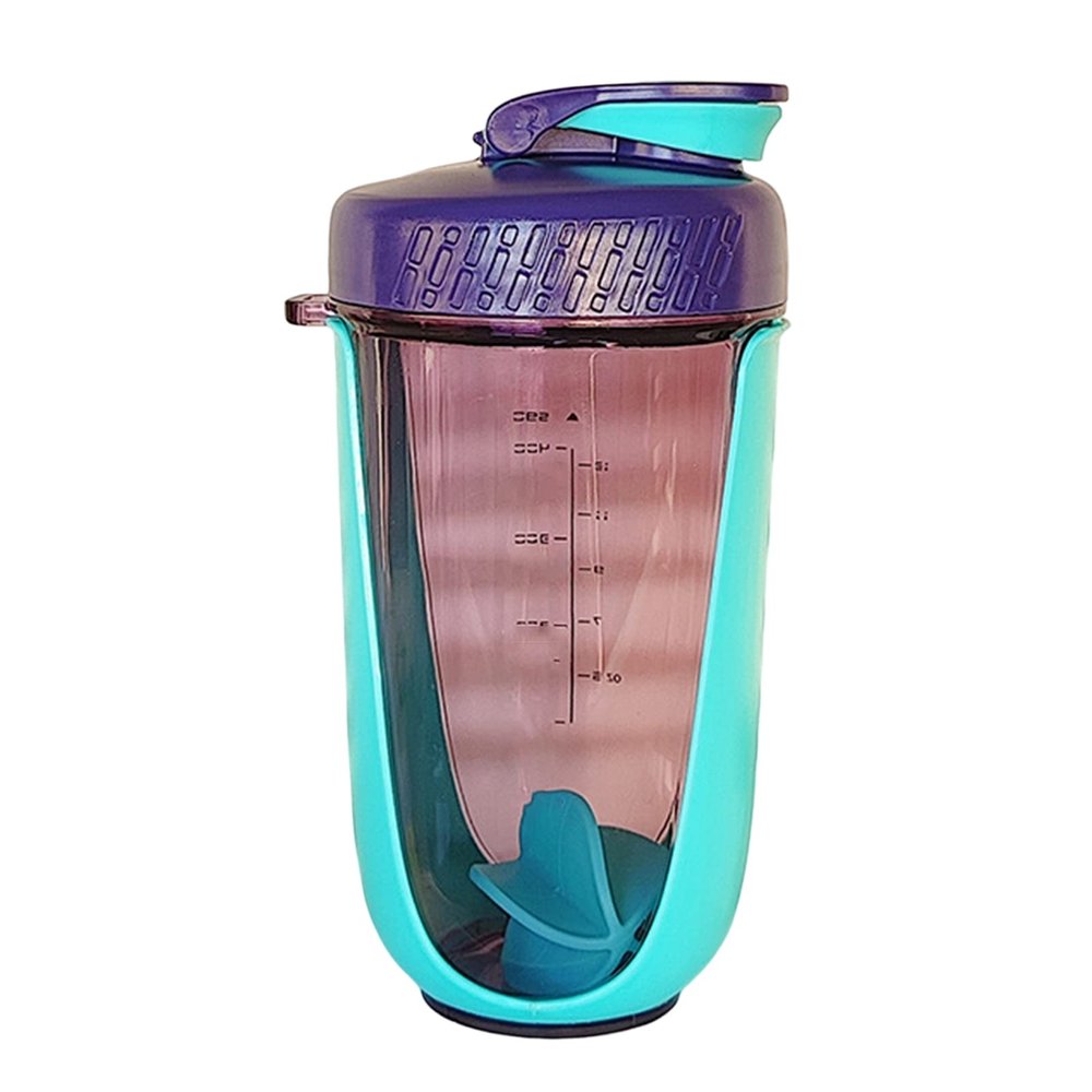 Altsuceser Shaker Bottle, 590ml Protein Shake Mixer, Heat Resistant Protein Mixing Shaker Cups for Protein Shakes and Meal Replacement Shakes, Water Bottle Exercise Use Light Blue