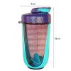Altsuceser Shaker Bottle, 590ml Protein Shake Mixer, Heat Resistant Protein Mixing Shaker Cups for Protein Shakes and Meal Replacement Shakes, Water Bottle Exercise Use Light Blue view 4