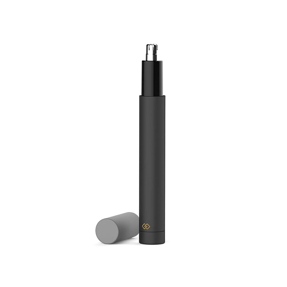 XMING Electric Nose Hair Trimmer Men's Nose Hair Shaver Cleaning Nostrils Women's Rechargeable Nose Hair Scissors (Color : Schwarz)