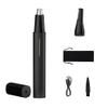 XMING Nose Hair Trimmer Men's Electric Double-head Nose Hair Cleaning Women's Rechargeable Scissors (Size : B) view 2