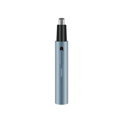XMING Electric Nose Hair Trimmer Men's Shaving Nose Hair Trimming Scissors Women's Nose Hair Removal Rechargeable (Color : Blue)