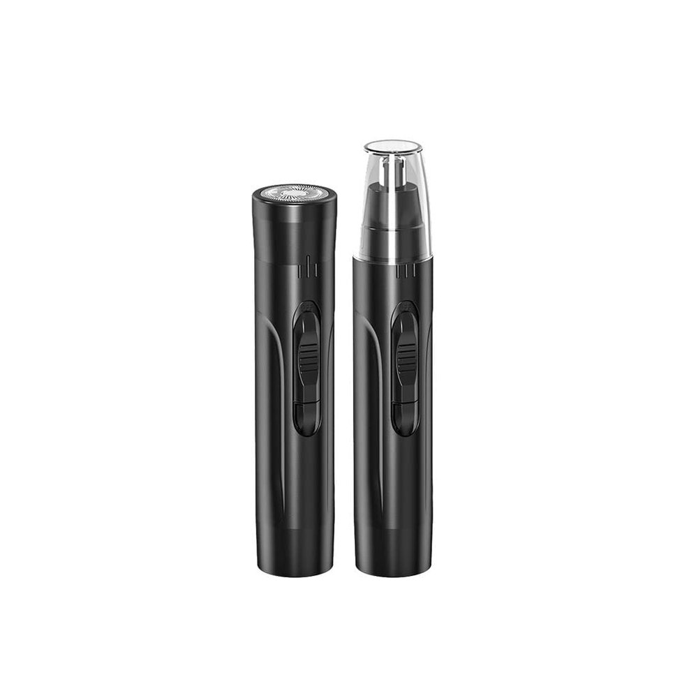 XMING Electric Nose Hair Trimmer Men's Nose Shaving Magic Tool Women's Nose Hair Cleaning And Charging (Color : Schwarz)