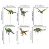 Gyufise 36Pcs Dinosaur Cupcake Toppers Roar Dinosaur Cupcake Picks Decorations for Dino Theme Baby Shower Kids Birthday Party Cake Decorations Supplies view 2