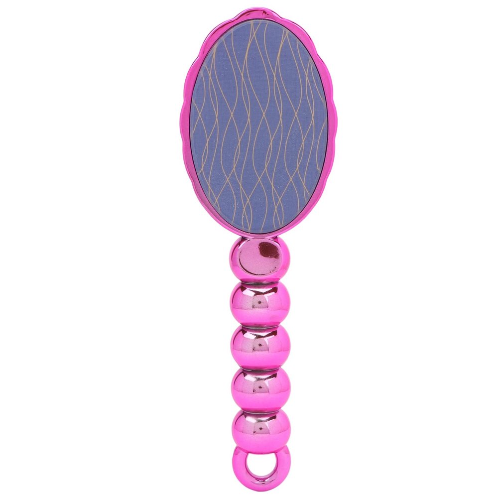 Crystal Hair Eraser for Women Men, Handheld Manual Physical Hair Romover with Ergonomic Handle, Reusable Painless Hair Removal Exfoliation Tool for Leg Arms Body, Slow Hair Regrowth(Red)