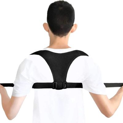 GRAWIT Posture Corrector for Back Belt Prevent Slouching Relieve Pain Posture Straps Clavicle Support Brace for Women Men (Size : Medium-M) Made in China