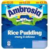 Ambrosia Rice Pudding Pots 4x125g - Case of 3 (Price Marked) view 1