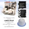 THE EDEN PROJECT 100 DECAF LUNGO Home Compostable Coffee Pods - Compatible with Nespresso Original system coffee machines - EXTRA VALUE 100 POD PACK view 2