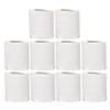    - 2 PLY Toilet Roll White Tissue Roll Loo Tissue Strong Soft Quilted & Fragrance Free Embossed Toilet Tissue Paper 22M Length x 10cm Width. view 1