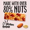 KIND Bars, Gluten Free Snack Bars, Caramalised Biscuit Nut, High Fibre, Healthy Snack, No Artificial Colours, Flavours or Preservatives, Multipack 12 x 40g view 4