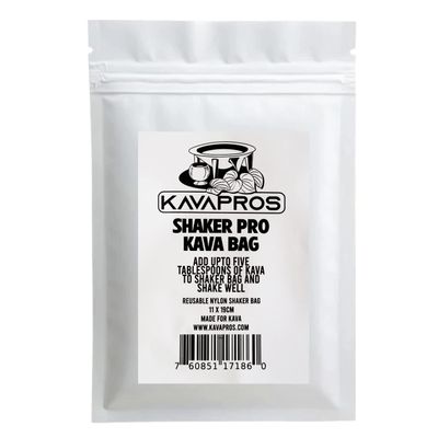 Royal Fiji Kava Shaker Pro Bag Reusable Kava-Kava Shake & Drink Food Grade Nylon