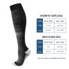 DRESHOW Compression Socks For Men & Women Best Support for Athletic Running Flight Travel Cycling view 4